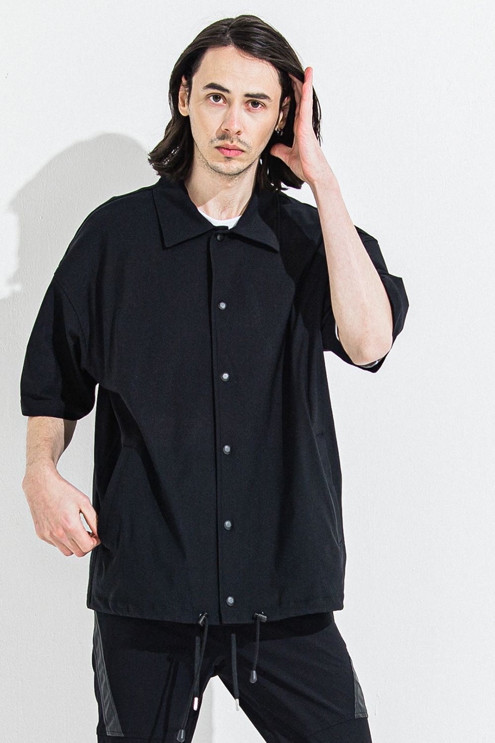 NYLON HALF COACH JACKET / ナイロン ハーフ コーチジャケット