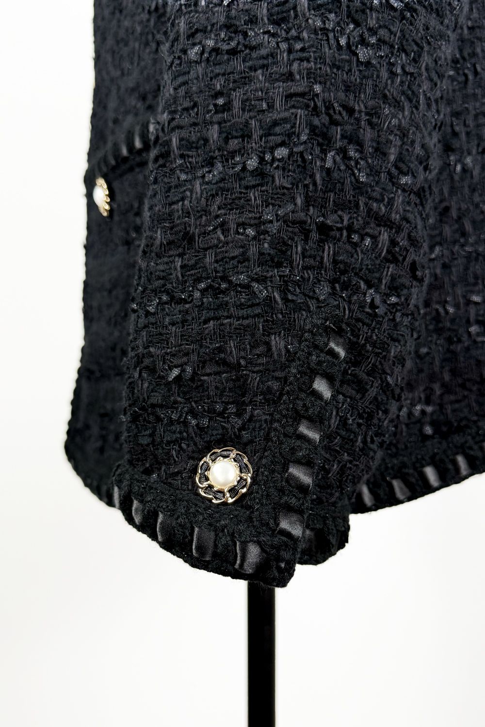 TWEED JACKET PEARL BUTTON / ツイード ジャケット パール ボタン