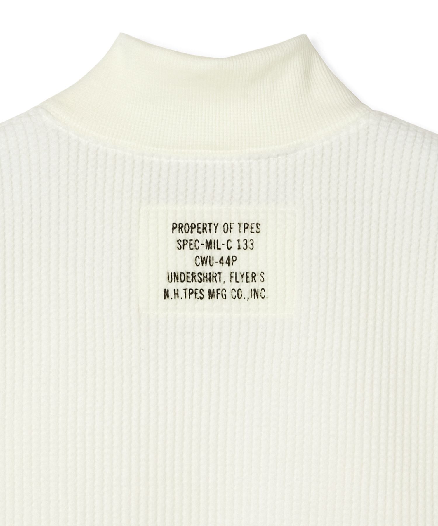 N.HOOLYWOOD TEST PRODUCT EXCHANGE SERVICE MOCK NECK LONG SLEEVE T-SHIRT / エヌハリウッド テストプロダクトエクスチェンジサービス モックネック ロングスリーブ
