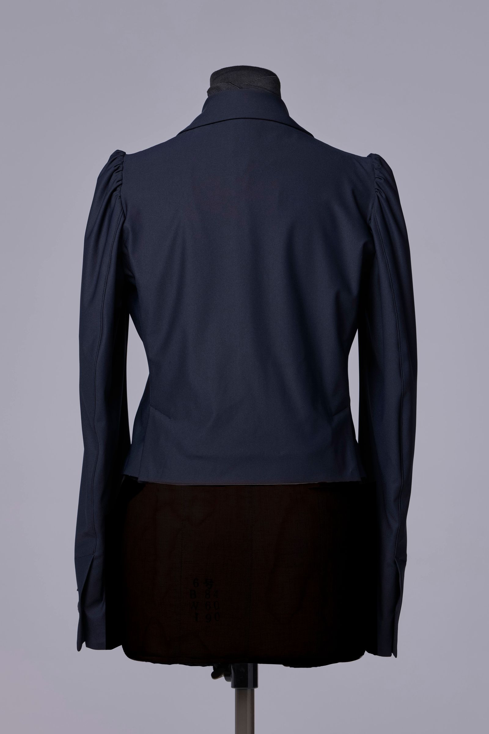 RecyclePE Jersey Puff Shoulder Short Jacket / パフショルダー ショートジャケット