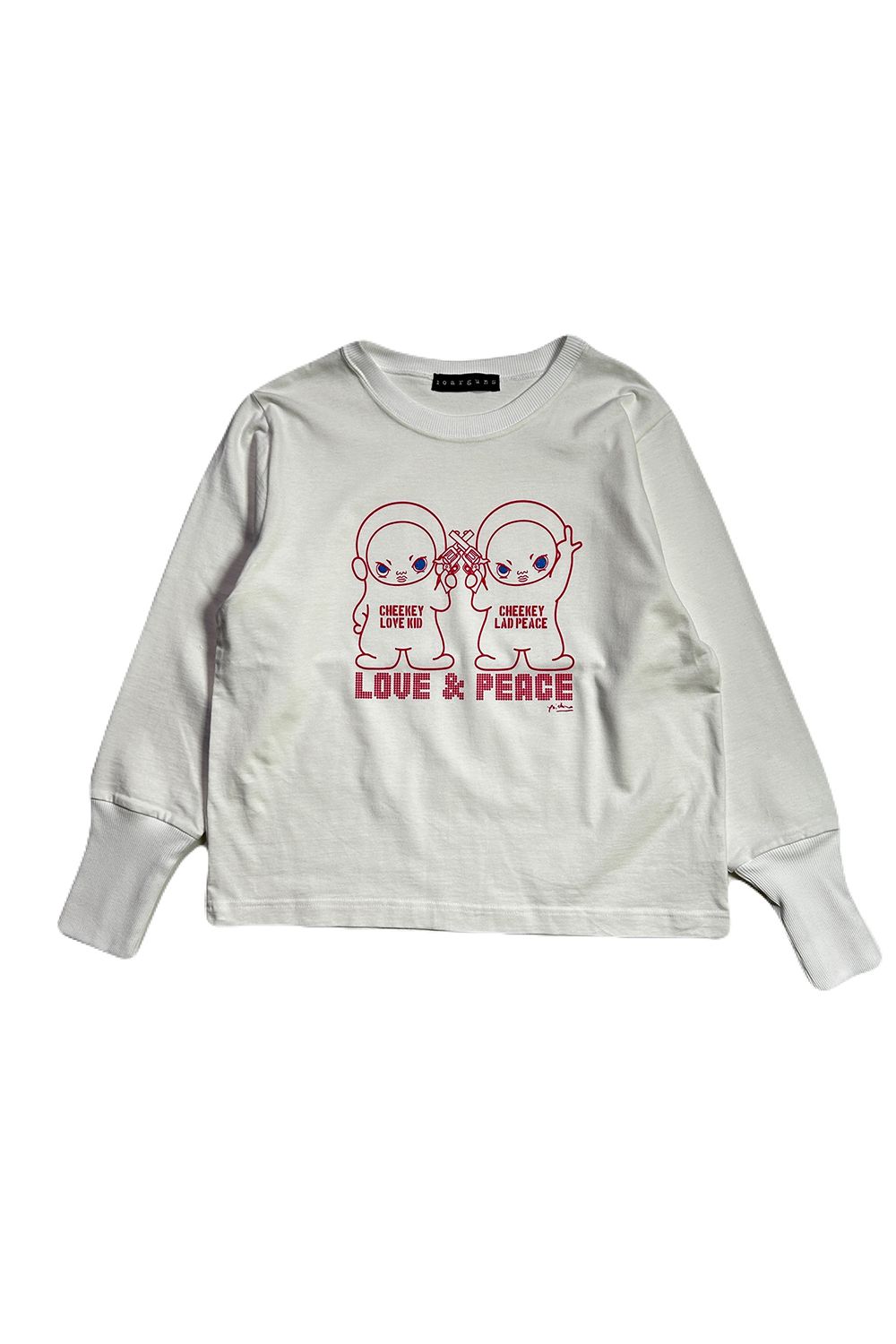 〈レディース〉CHEEKEY L/S T / チーキー ロングスリーブ Tシャツ