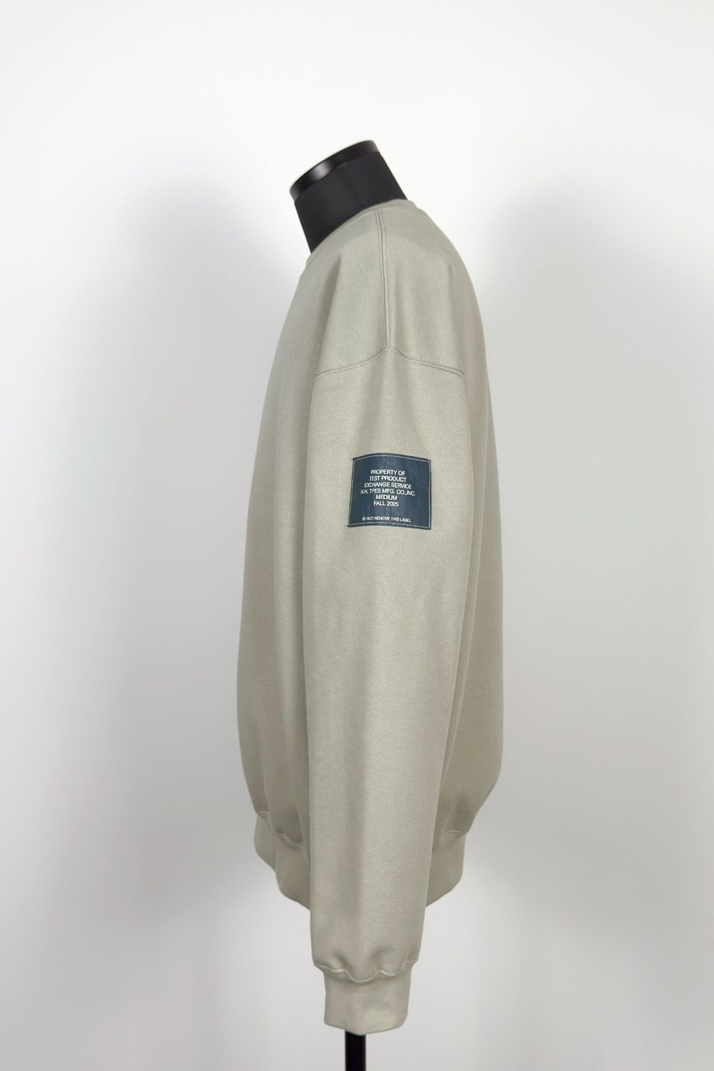 N.HOOLYWOOD TEST PRODUCT EXCHANGE SERVICE CREWNECK SWEATSHIRT  / エヌハリウッド テストプロダクトエクスチェンジサービス クルーネックスウェットシャツ