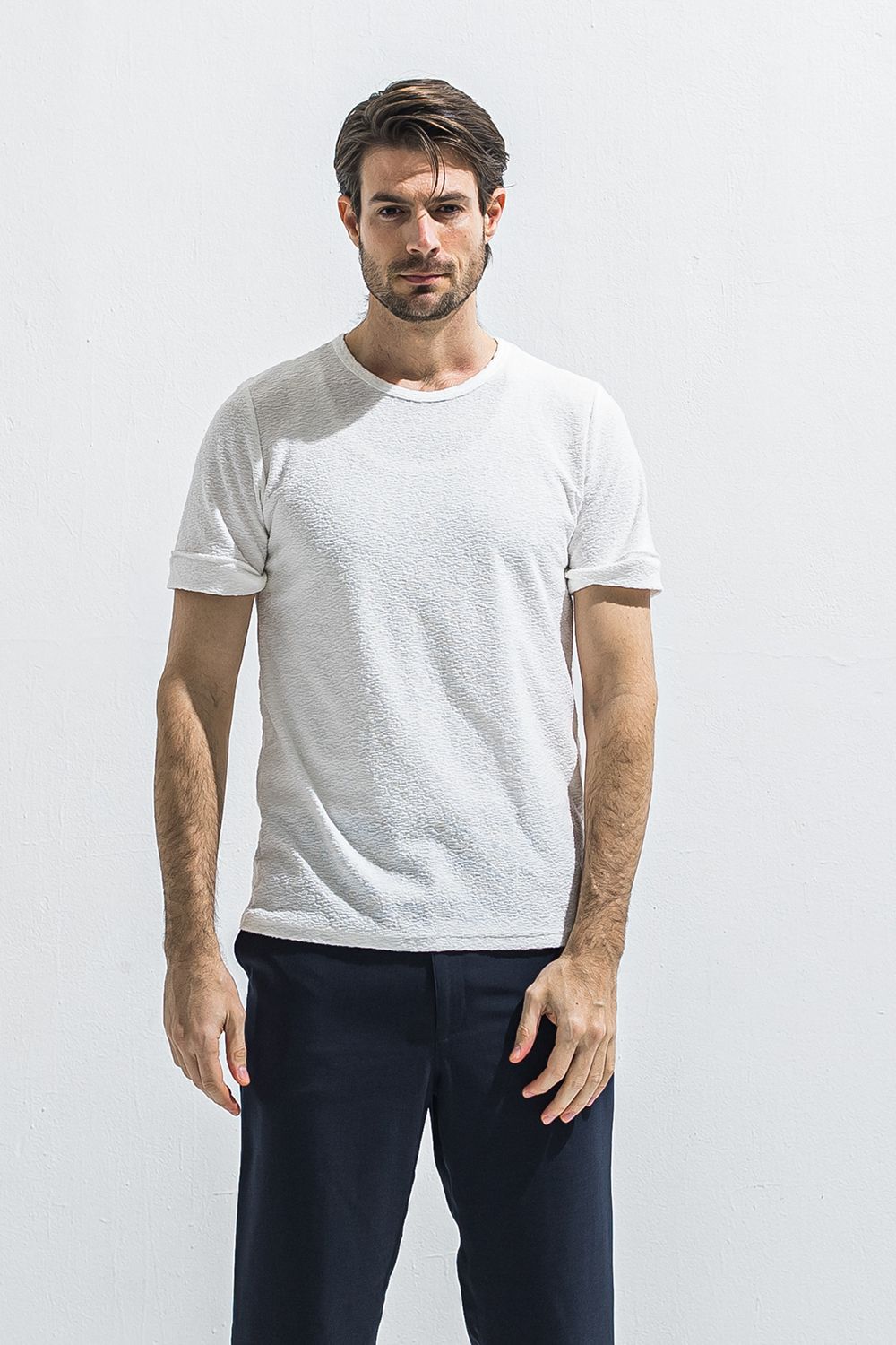 PILE ROLL UP TEE / パイル ロールアップ Tシャツ