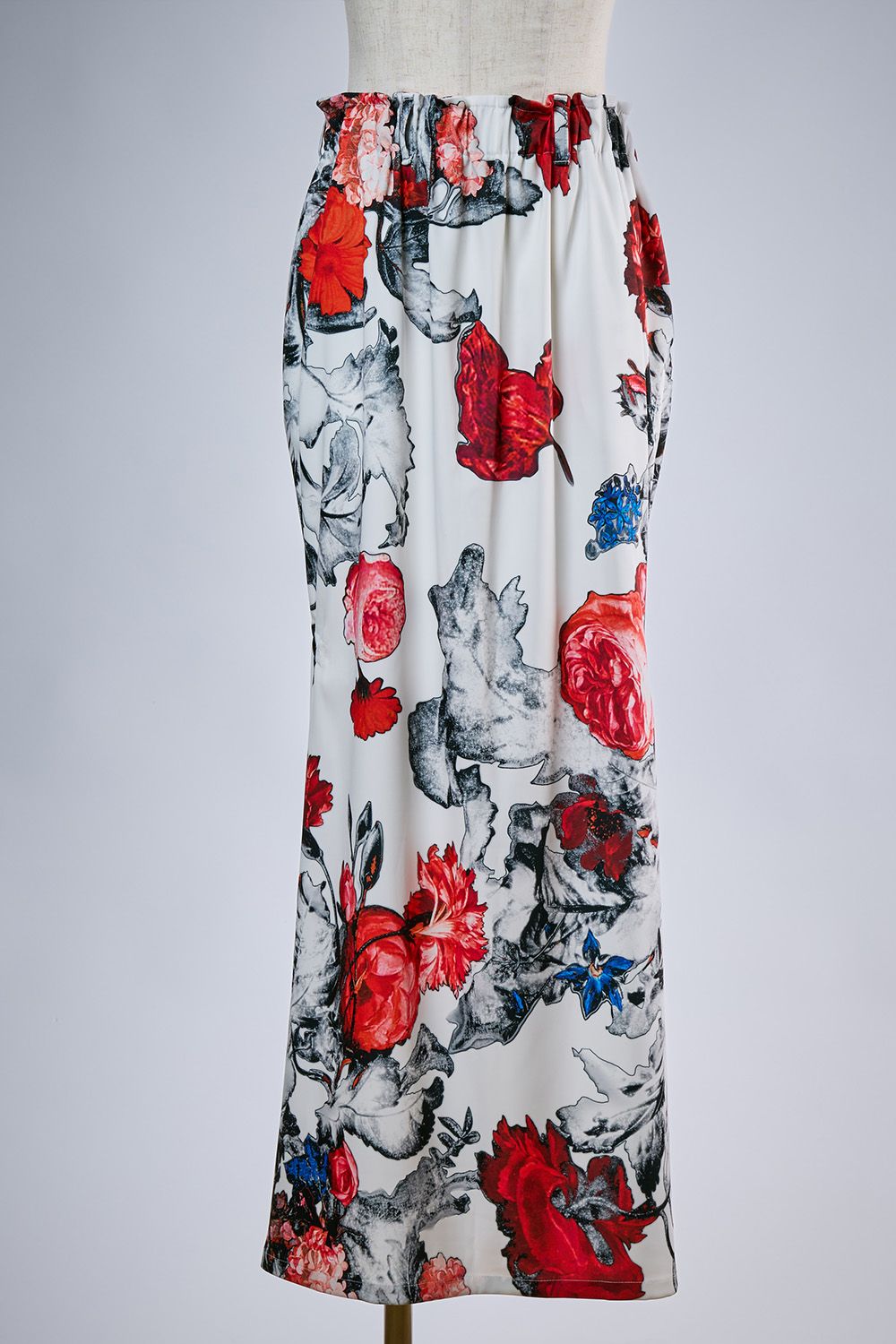 THE ONENESS-FLORA Shirring Skirt / ザワンネス フローラ シャーリング スカート