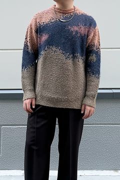 meagratia Lace tape denim BL Style②