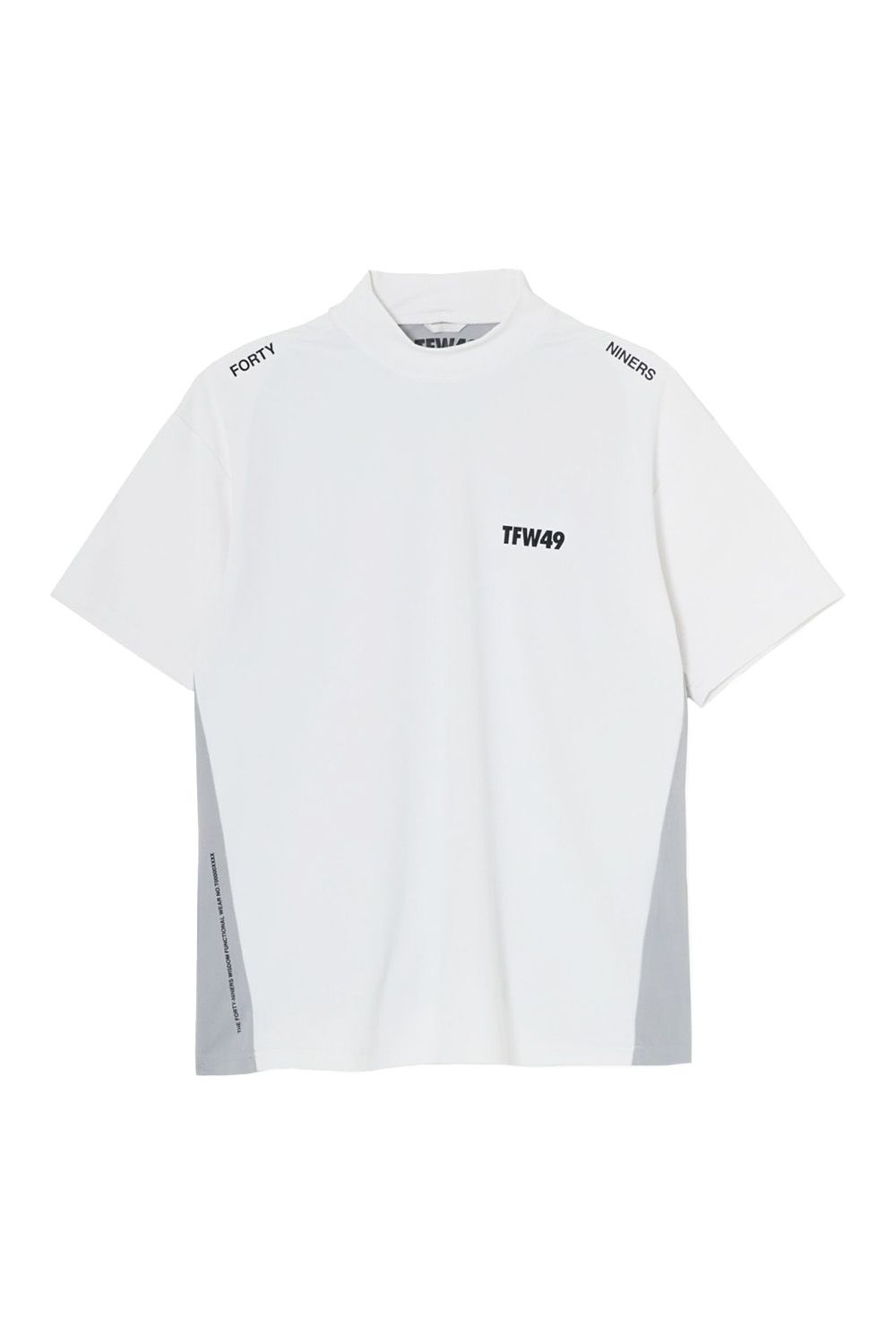 tfw49 モックネック半袖（XL）ブラック
