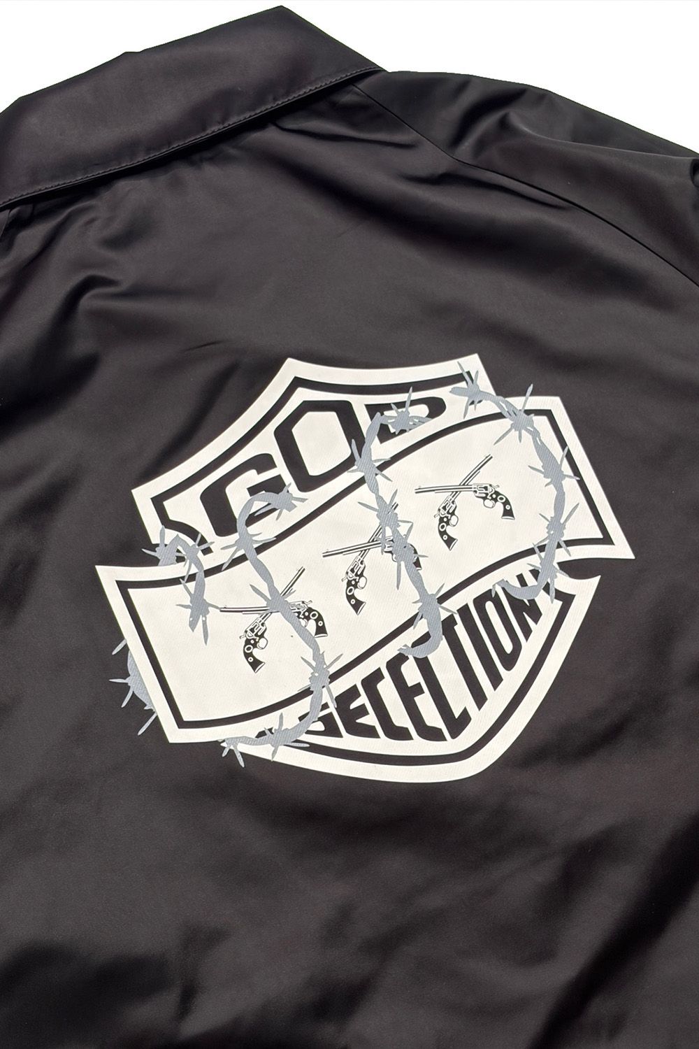 GOD SELECTION XXX × roarguns TRIPLE GUNS EMBLEM COACH JACKET / ゴッドセレクション ロアーガンズ コラボレーション コーチジャケット