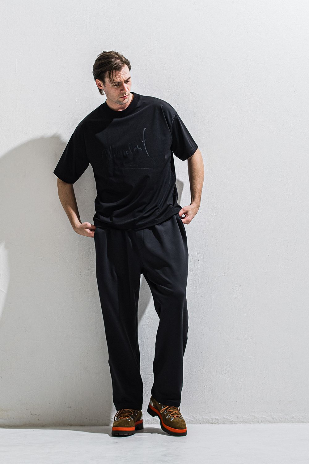 Emilio DB WIDE PANTS / スラックス ワイドイージーパンツ