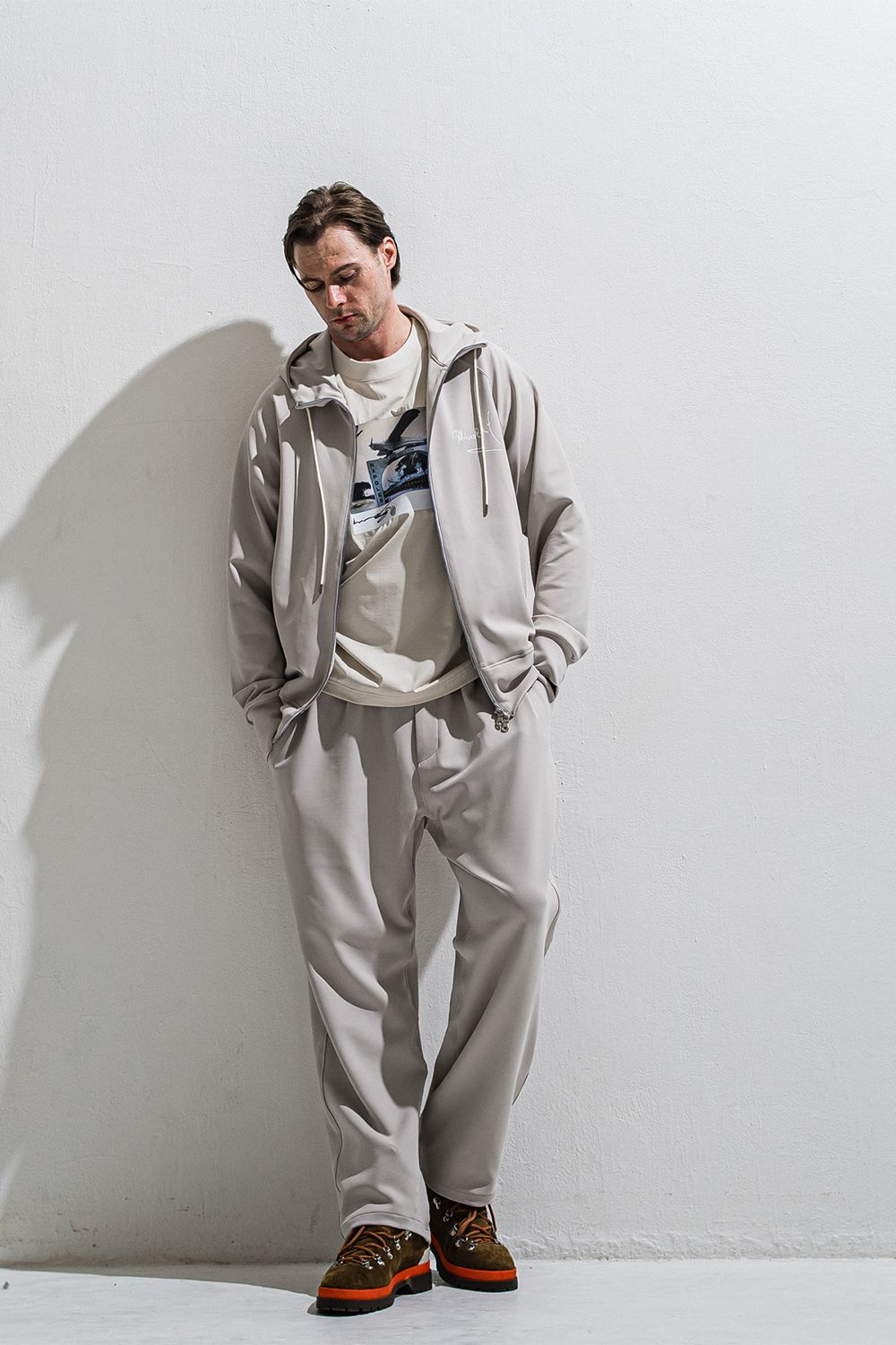 Emilio DB WIDE PANTS / スラックス ワイドイージーパンツ
