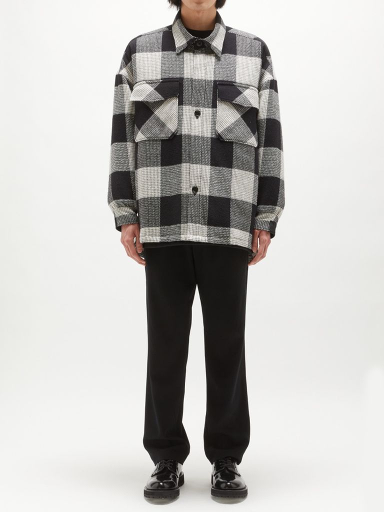 N.HOOLYWOOD - N.HOOLYWOOD COMPILE × WOOLRICH WORK SHIRT / エヌ 