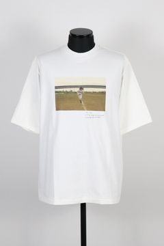 marka×Yuji Takeuchi 40/2 COTTON CIRCULAR KNIT TEE "Tag up" / オーガニックコットン フォトグラファー 竹内裕二 コラボレーション フォト Tシャツ