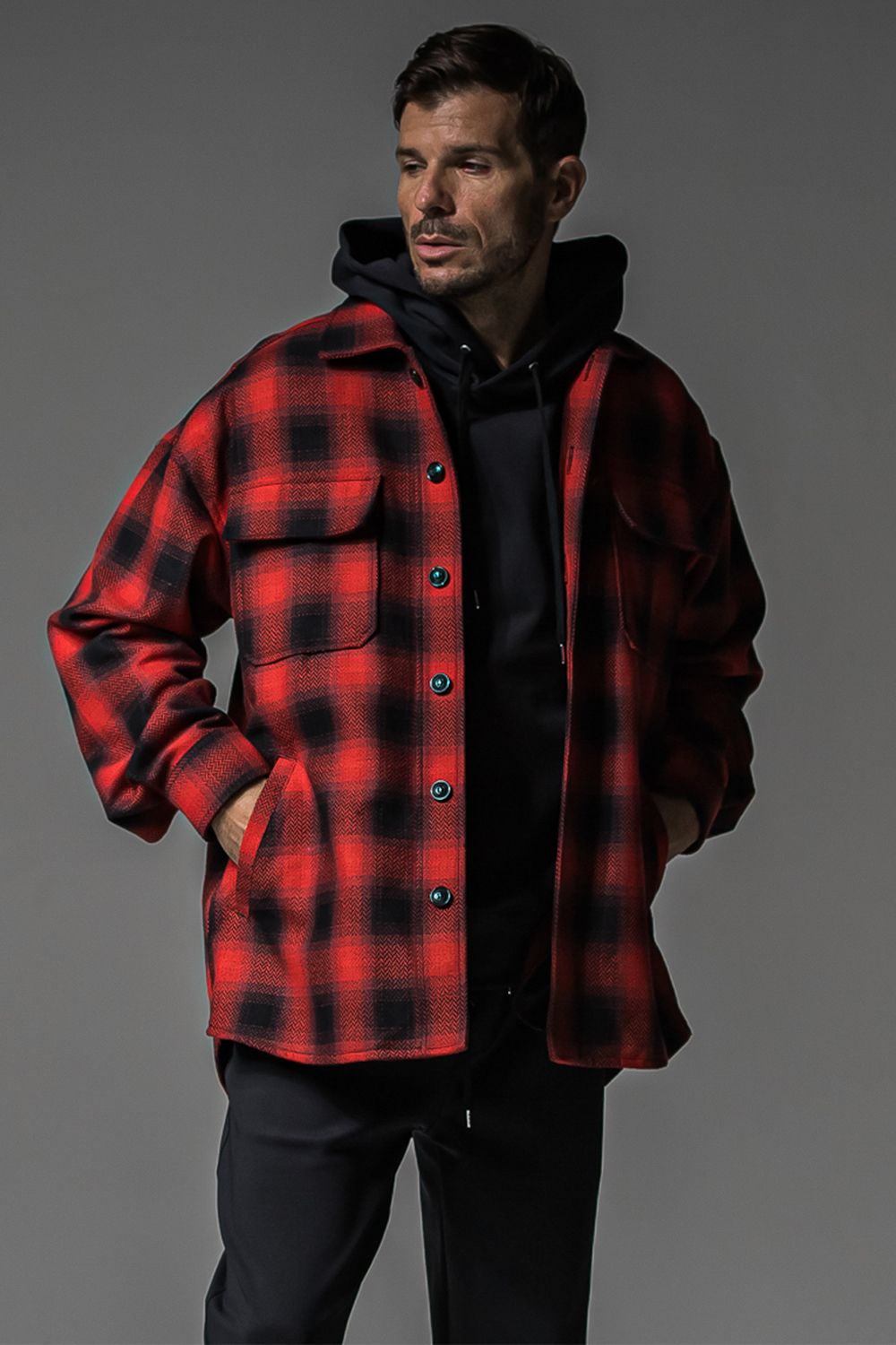 CHECK CPO SHIRTS JK  / チェック CPOシャツジャケット