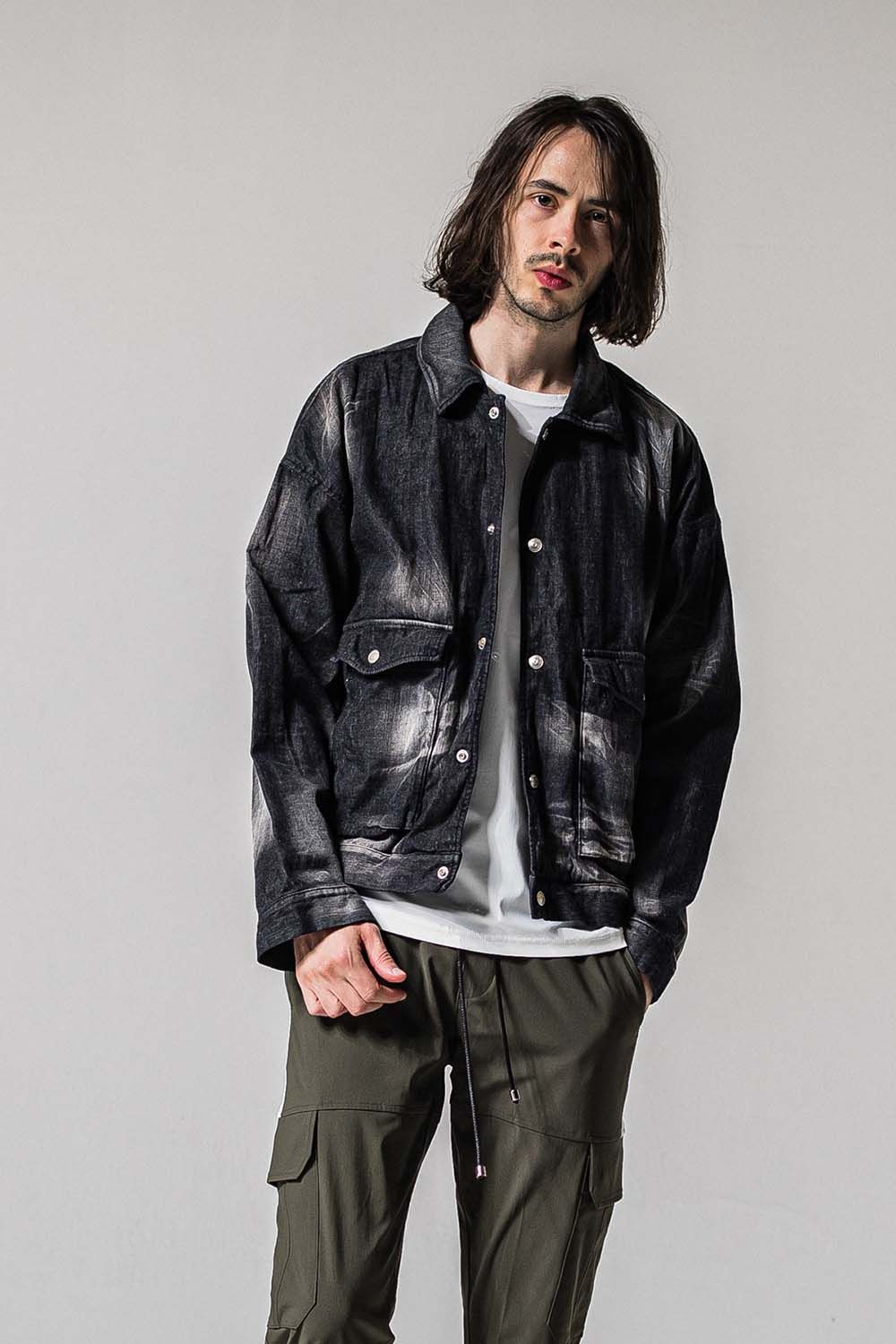 LDENIM AG FLIGHT JK / ライトデニム AG フライト ジャケット