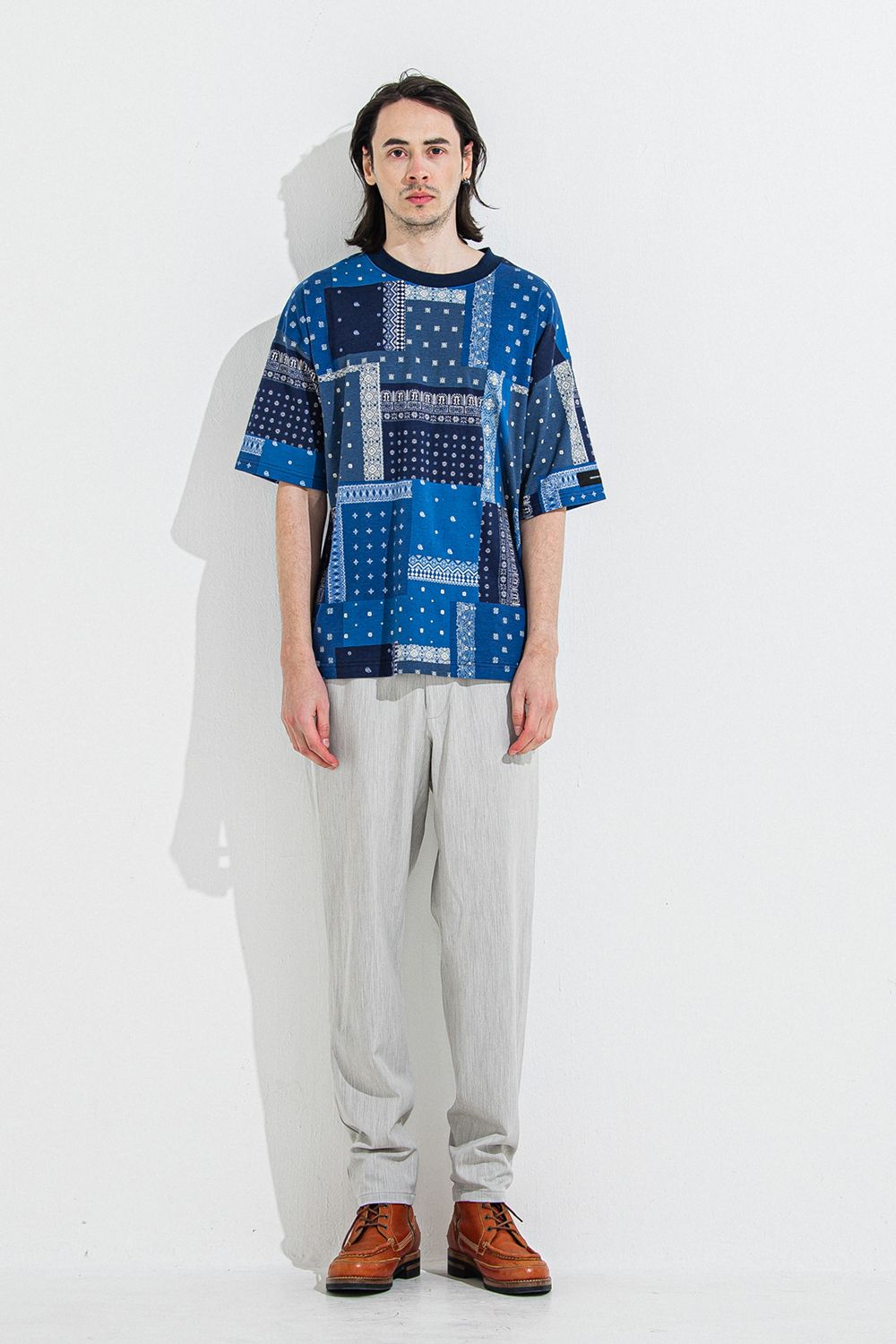 BANDANA OVER TEE / バンダナ オーバーサイズ Tシャツ