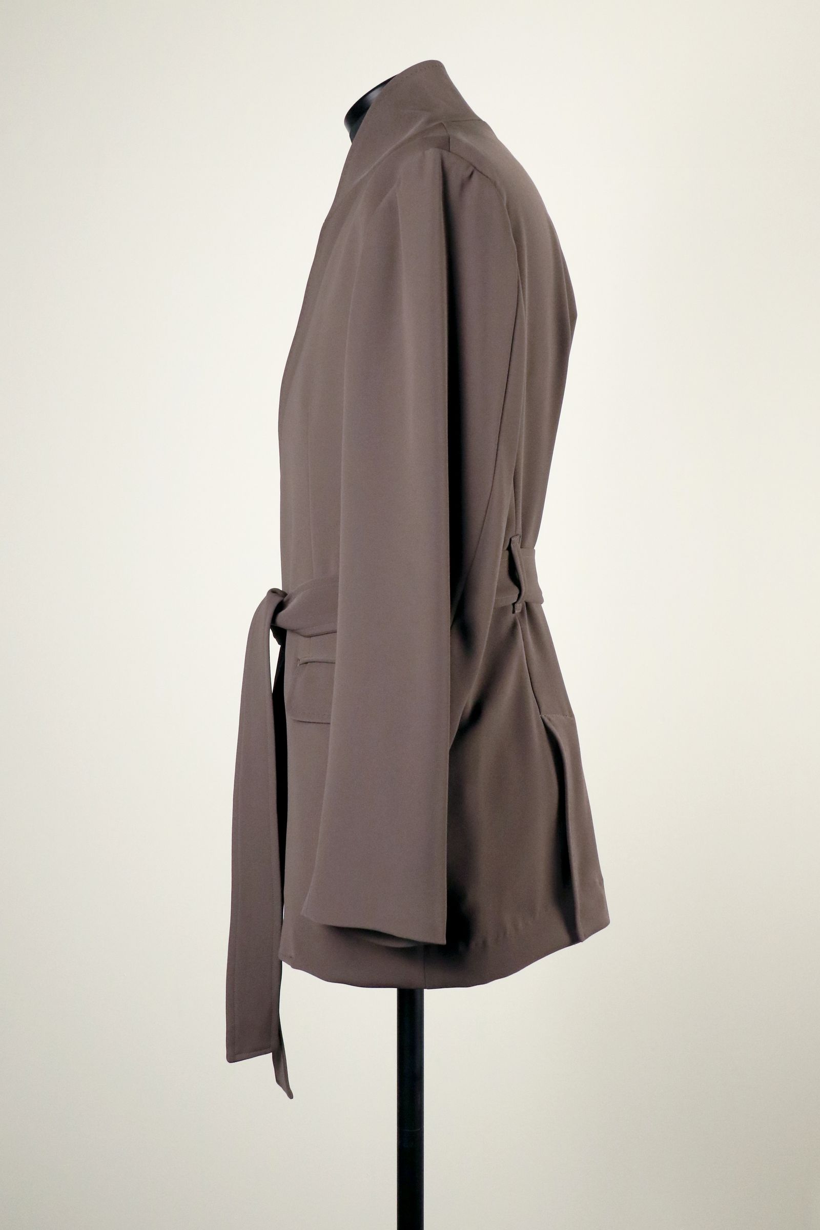 STAND UP SHAWL COLLAR JACKET / スタンドアップ ショールカラー ジャケット