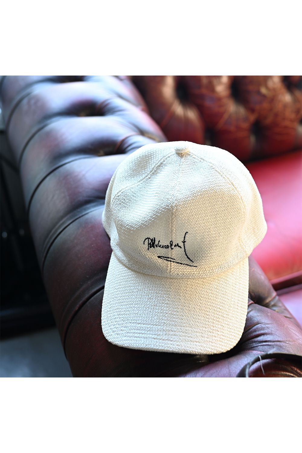 SIGN STRAW MESH CAP / ストローメッシュ ローキャップ