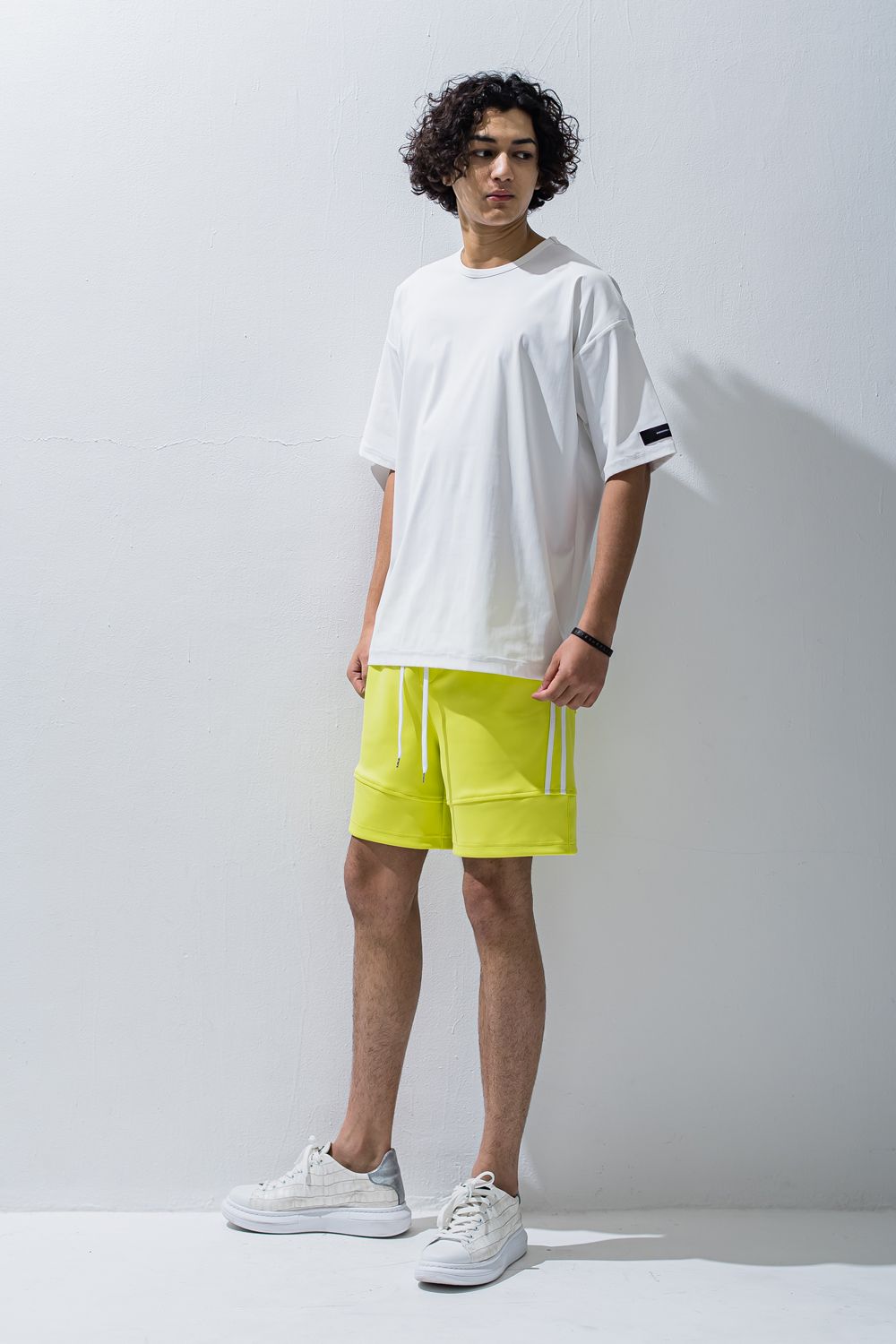 RESOUND CLOTHING - TYLER LINE SHORTS / タイラー ライン ショート パンツ | laid-back