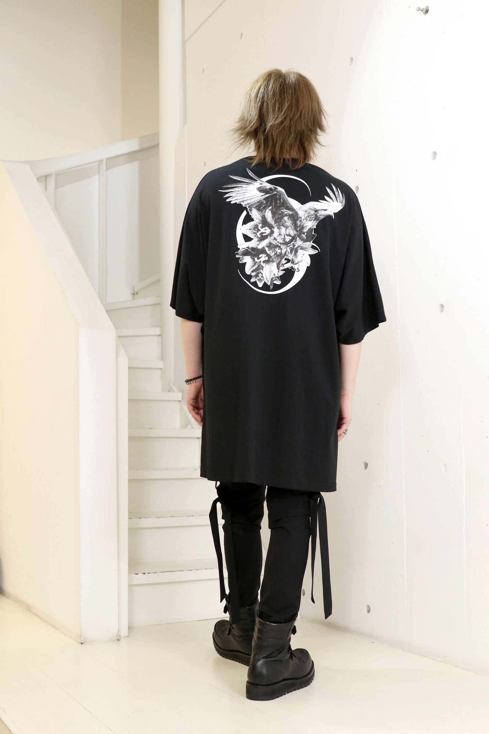 V Neck Dolman T-Shirt / ドルマンスリーブ Vネック Tシャツ
