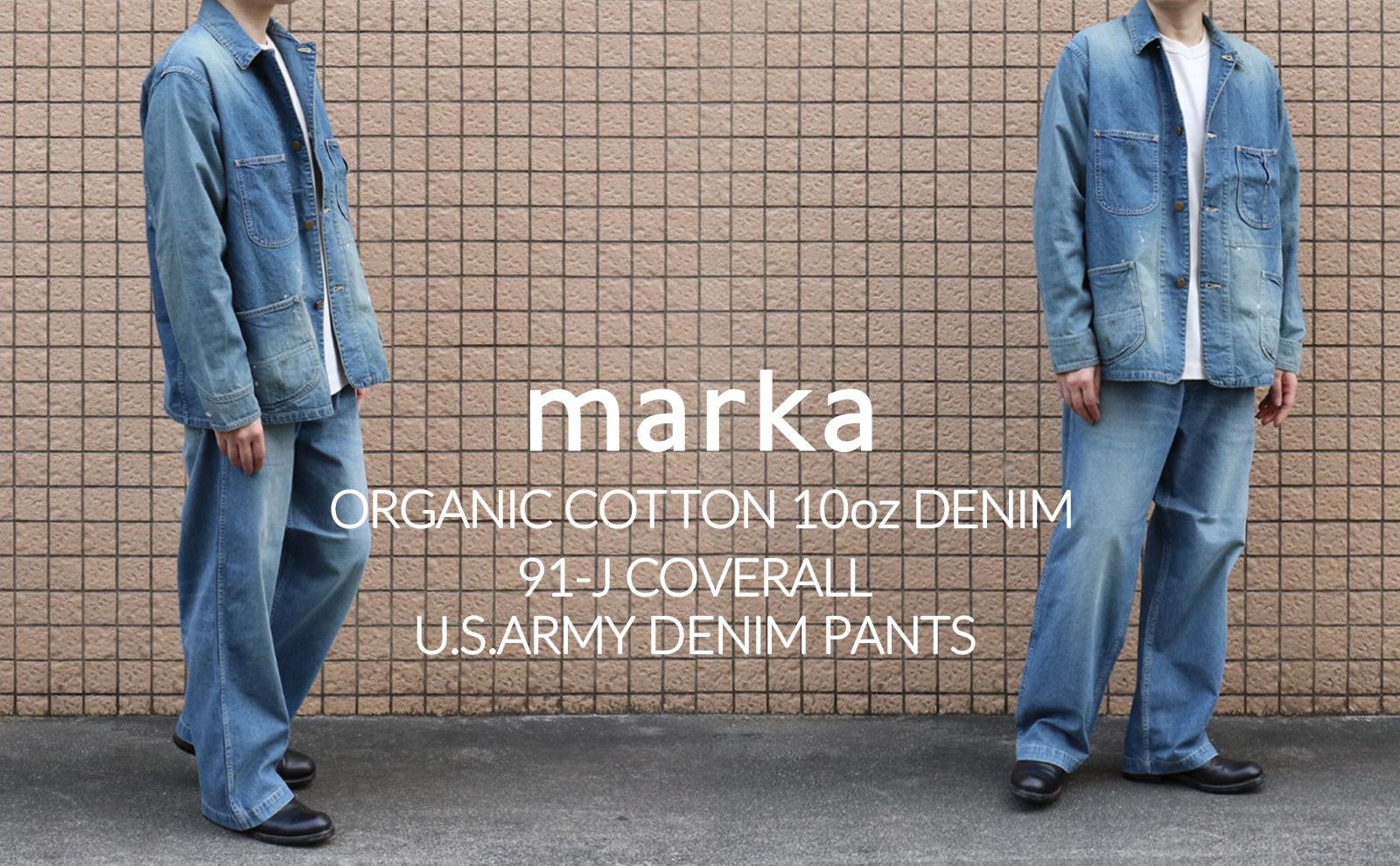 marka ORGANIC COTTON 10oz DENIM laid-back