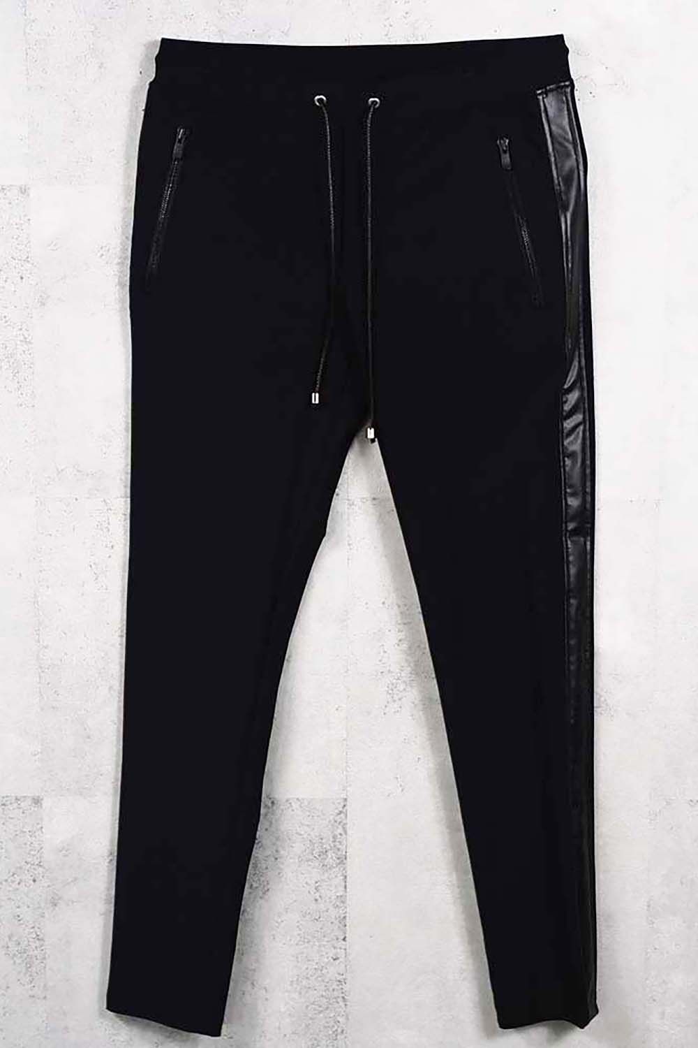 LEATHER LINE TRUCK PT / レザー ライン トラックパンツ