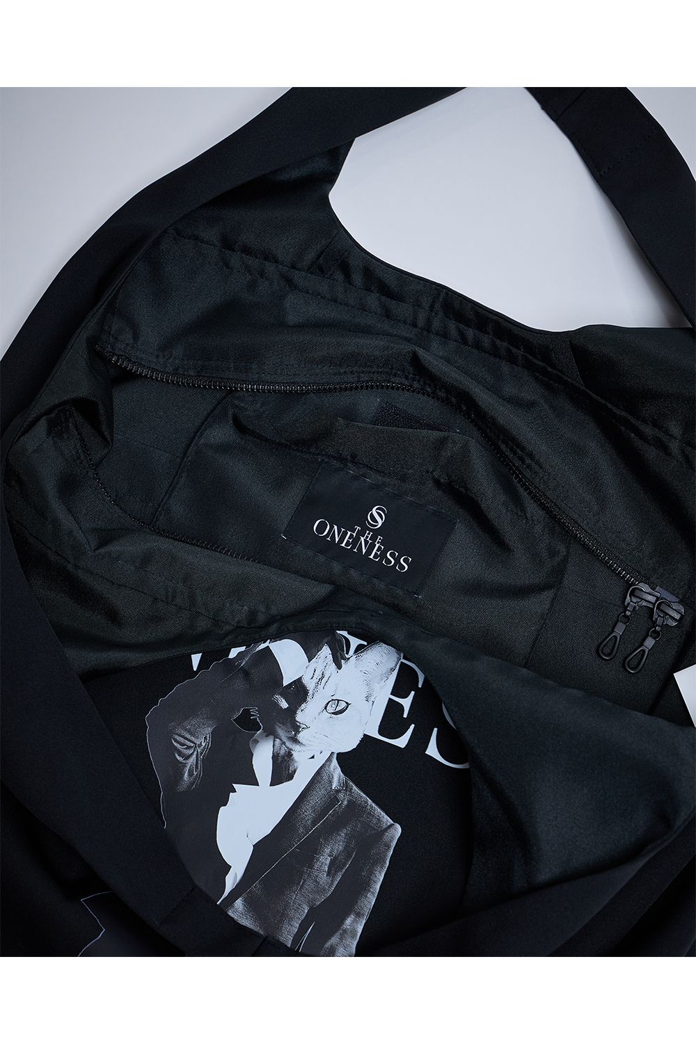 Shoulder Tote Bag / Super Givers × THE ONENESS  犬猫保護活動チャリティー ショルダートートバッグ