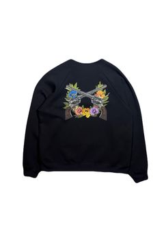 FLOWER PRINT SWEAT / フラワー プリント スウェット