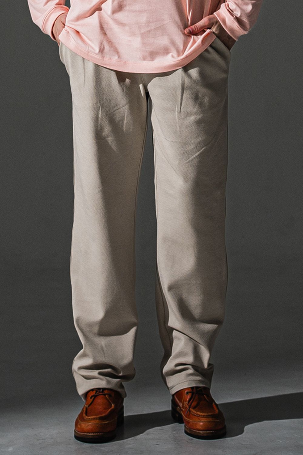 CHRIS EASY WIDE TUCK PANTS / ブリスターニット クリス イージー ワイドパンツ