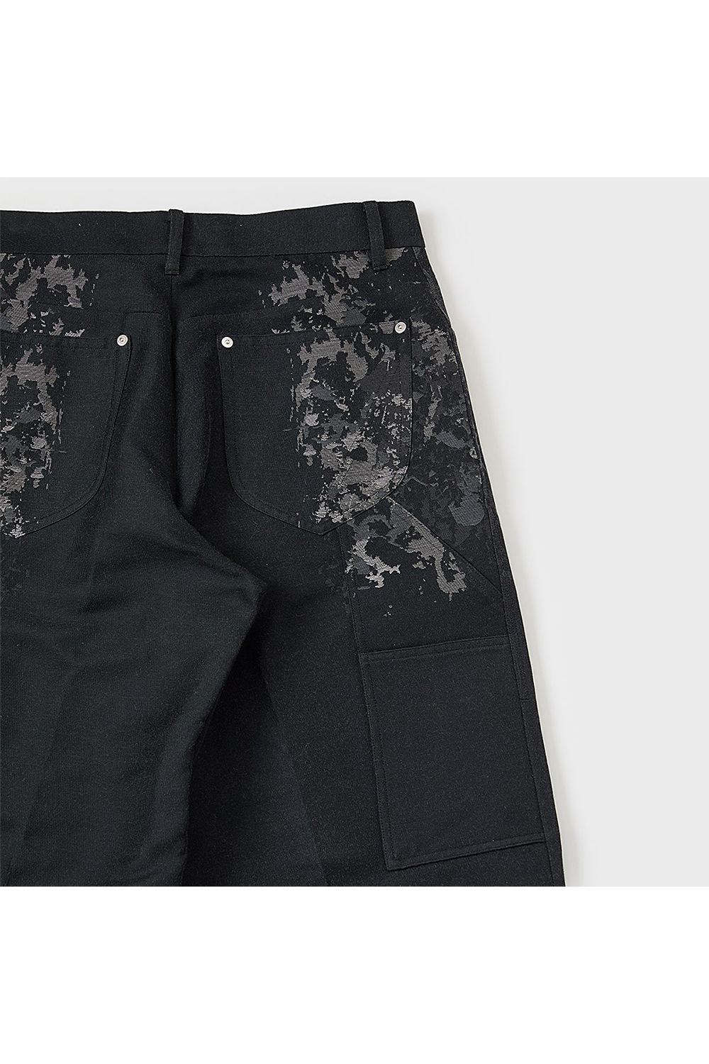 Gradation jacquard trousers / グラデーション ジャガード トラウザーズ