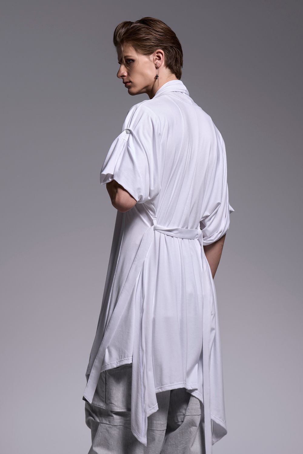 BEATENJIKU KIMONO-Sleeve Cardigan / ベア天竺 着物スリーブ カーディガン