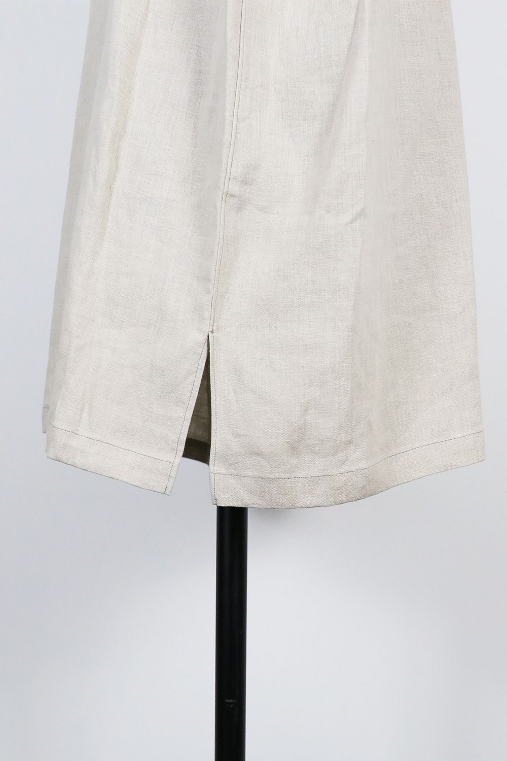 HEMP SHIRTING OPEN COLLAR SHIRT L/S  /  ヘンプ シャーティング オープンカラー ロングスリーブ シャツ