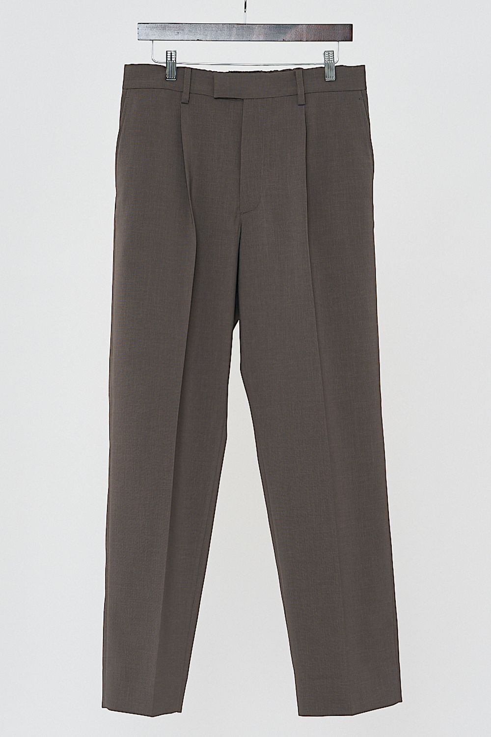 BACK "GOMU" 1 TUCK PANTS  / バック ゴム 1タック パンツ