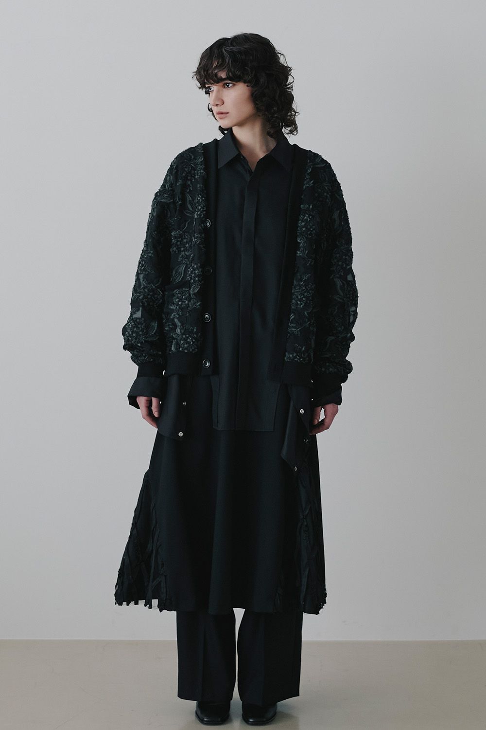 Tropical wool side buckle slacks / トロピカルウール サイドバックル スラックス