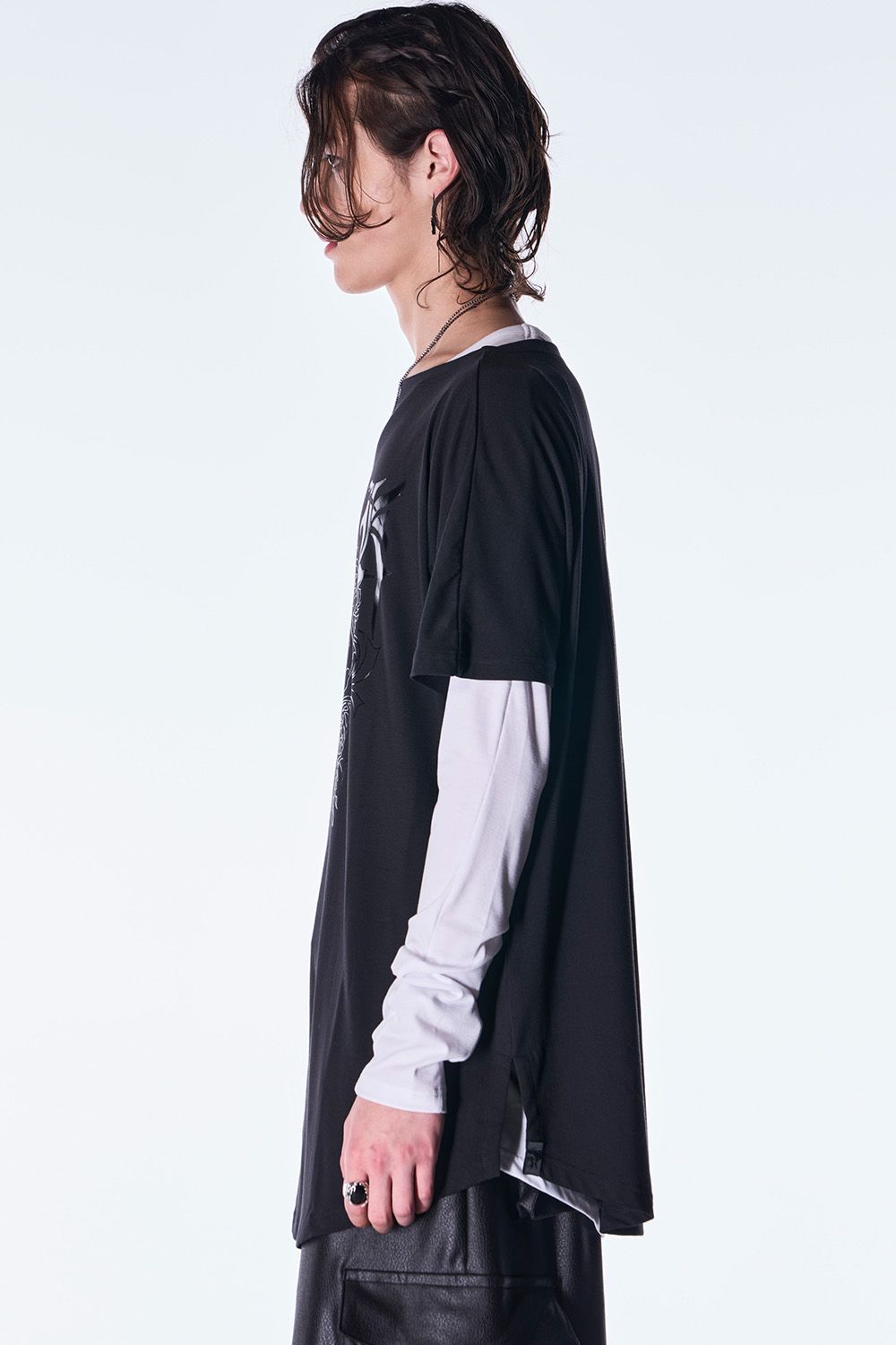 BEA TENJIKU Dolman T-Shirt / ベア天竺 ドルマン Tシャツ