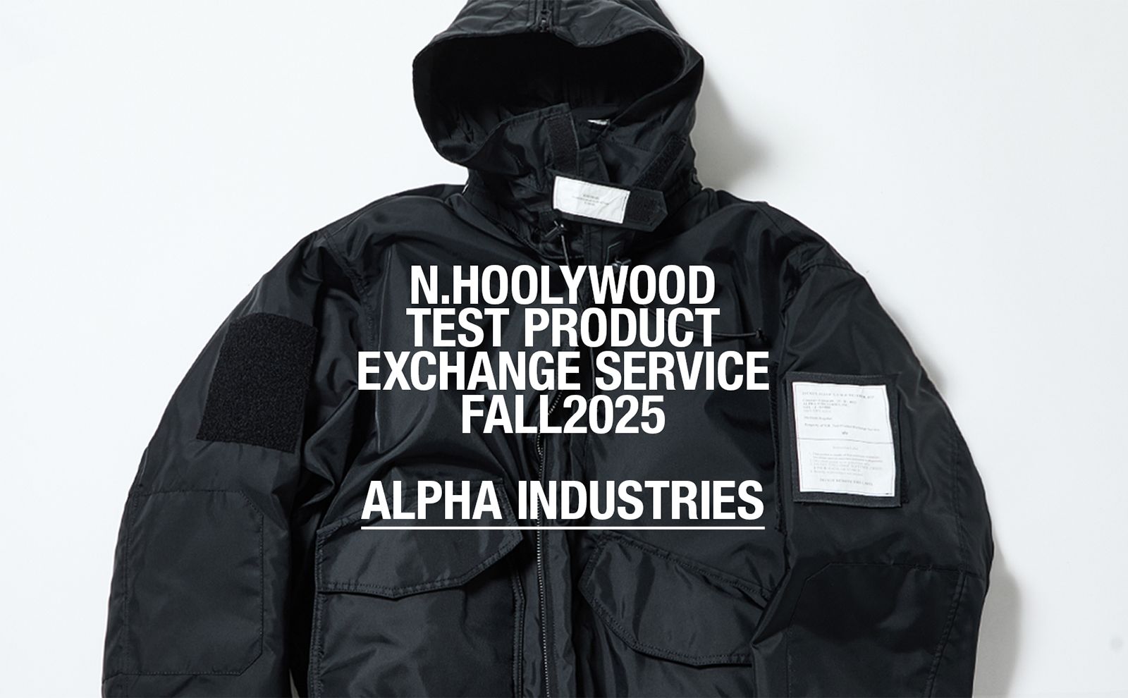 N.HOOLYWOOD TPES × ALPHA INDUSTRIES