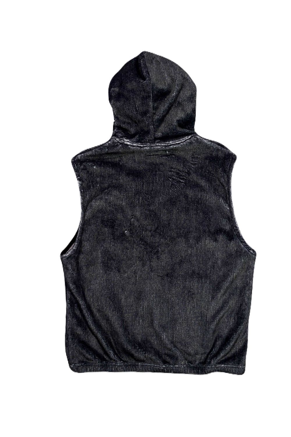 FLEECE DENIM VEST / フリース デニム ベスト