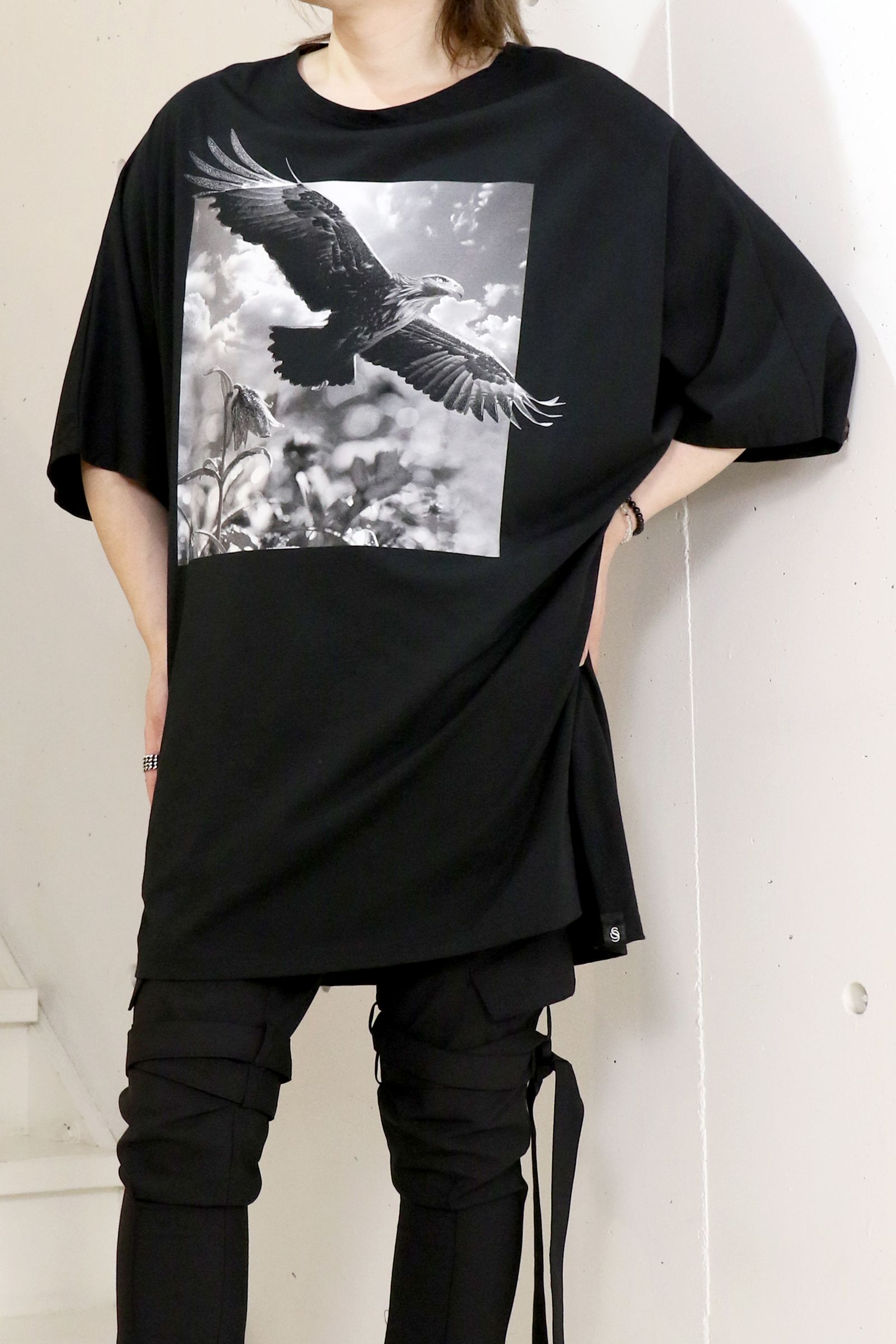 Boat Neck Dolman T-Shirt / ボートネック ドルマンスリーブ Tシャツ