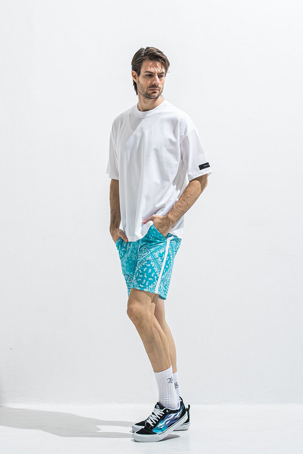 REV MESH OVER TEE / リバーシブル メッシュ オーバーサイズ Tシャツ