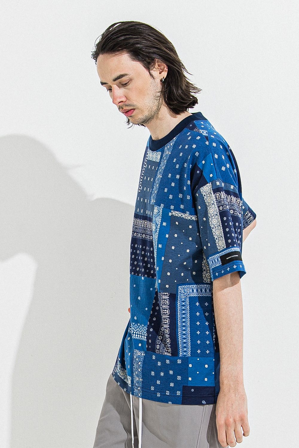 BANDANA OVER TEE / バンダナ オーバーサイズ Tシャツ