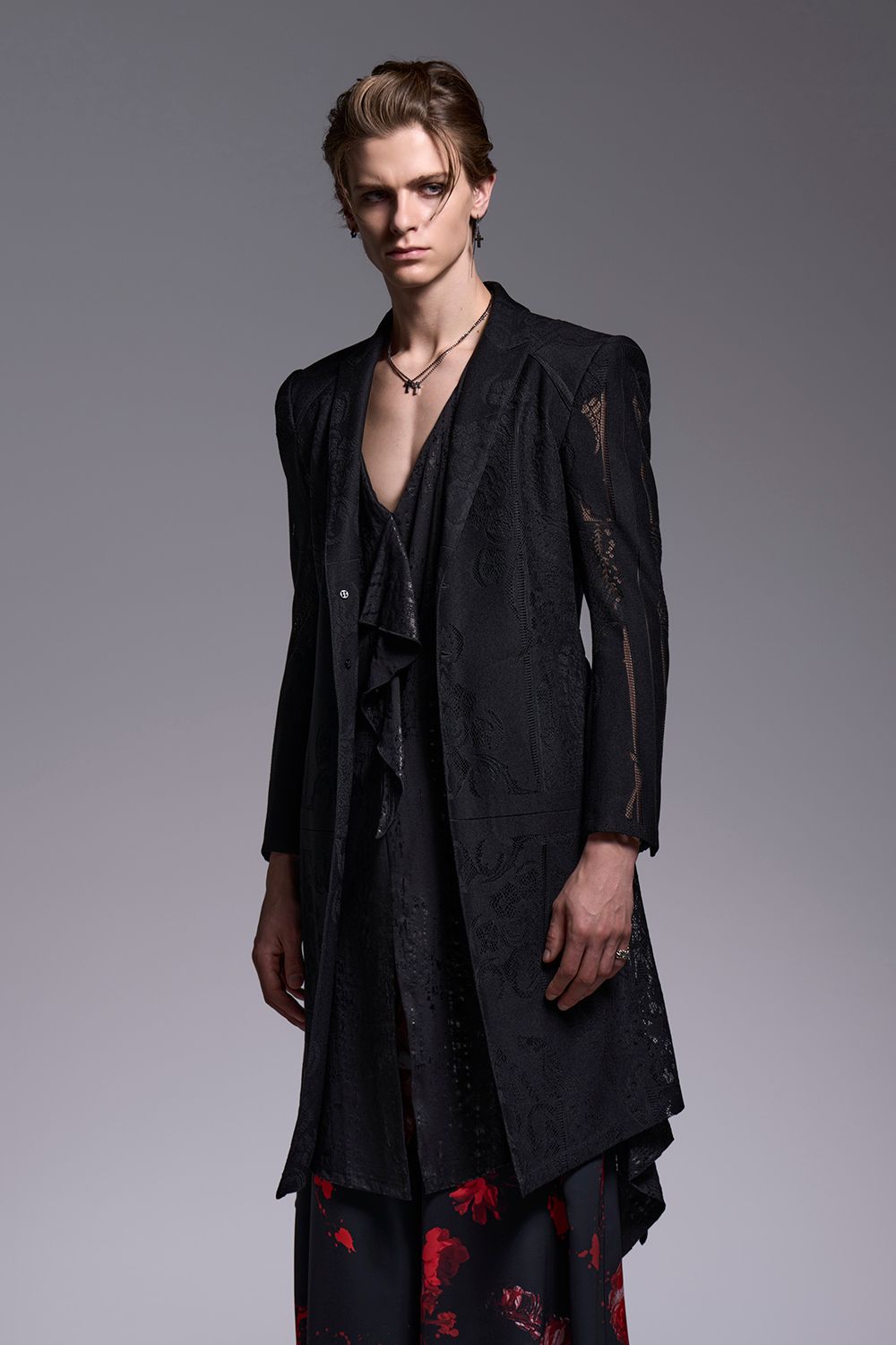 HAKU-BEATENJIKU Flare Long Tank Top / 箔ベア天竺 フレア ロングタンクトップ