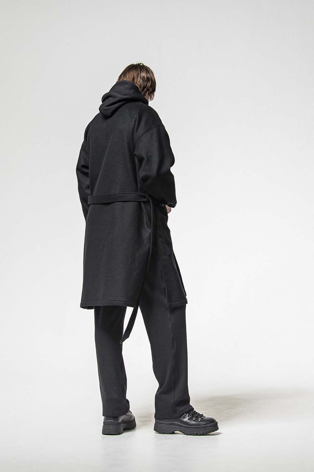 GOWN OVER COAT / オーバーサイズ ガウン コート