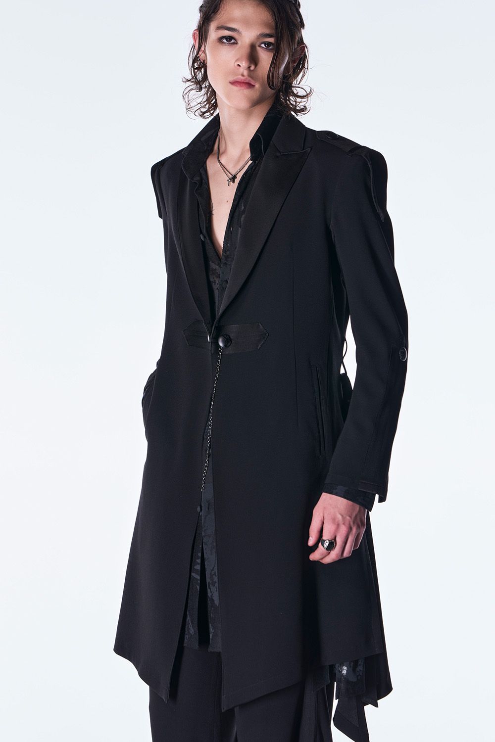 Back Satin Goth Jacket II / バックサテン ゴス ジャケット II