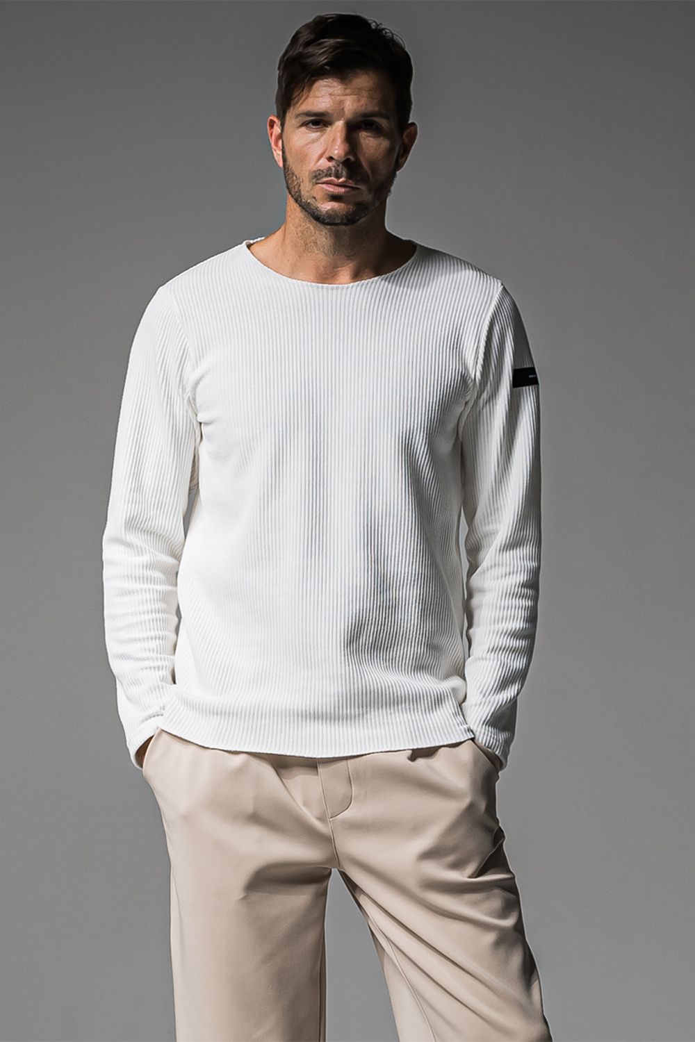 CUTOFF RAIL LONG SLEEVE / カットオフ ロングスリーブ