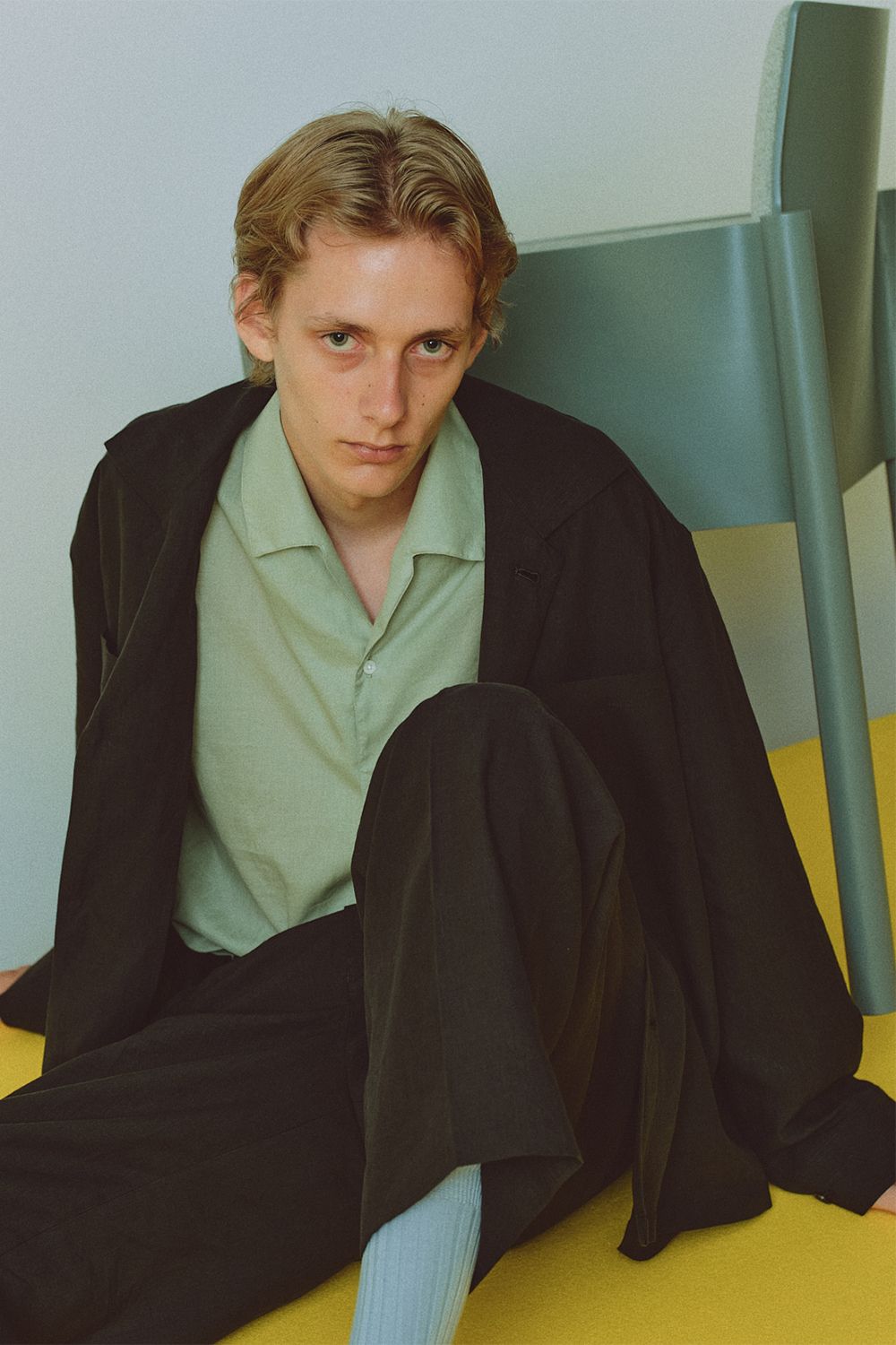 MARKAWARE - 80/1 HEMP TYPEWRITER-CLOTH UTILITY SHIRT