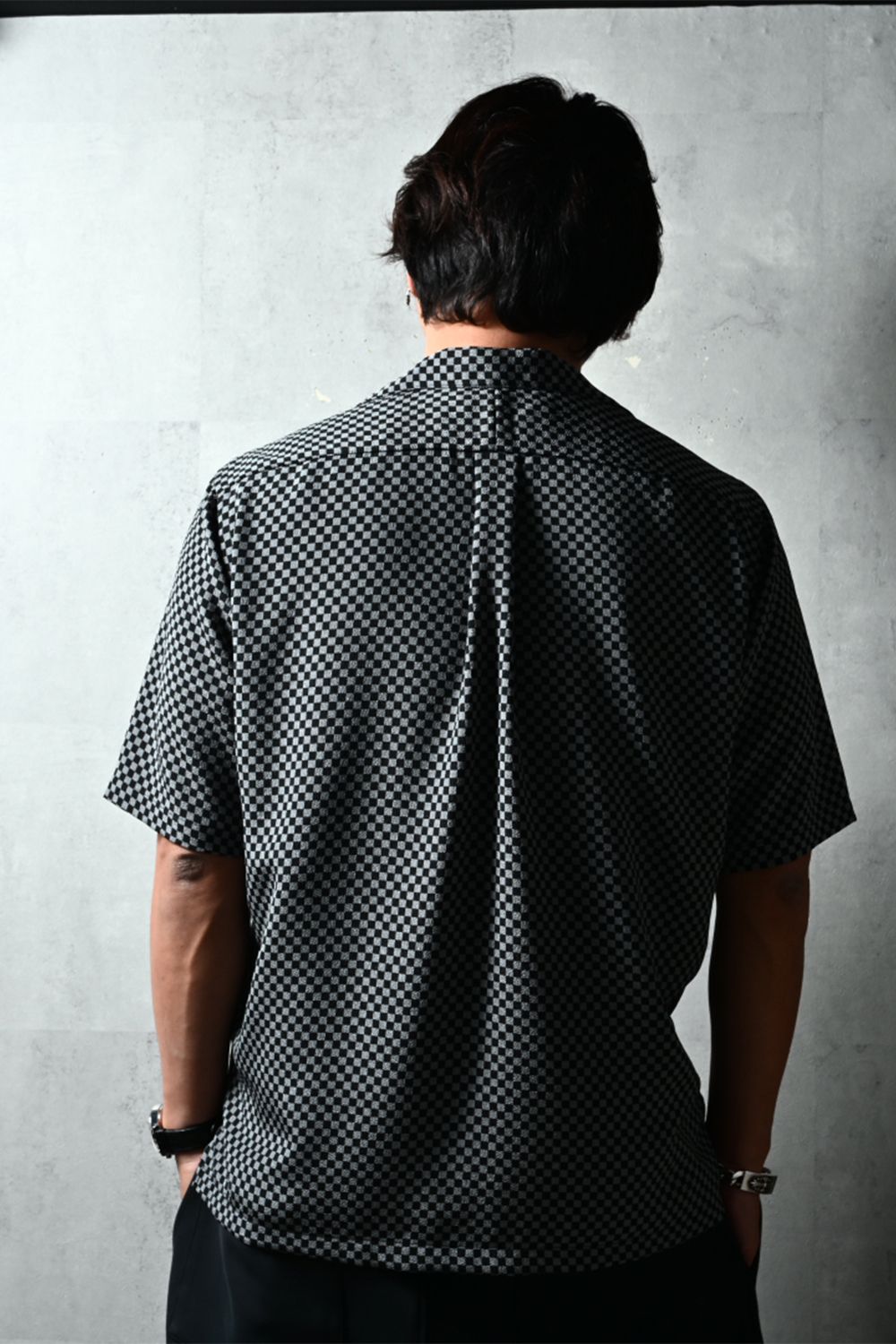 ICHIMATU shirts / 市松模様 ハーフスリーブシャツ