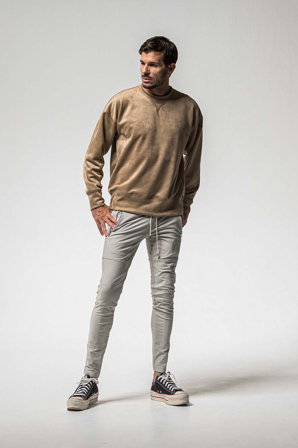 SUEDE DROP TRINER / スウェード ドロップ トレーナー