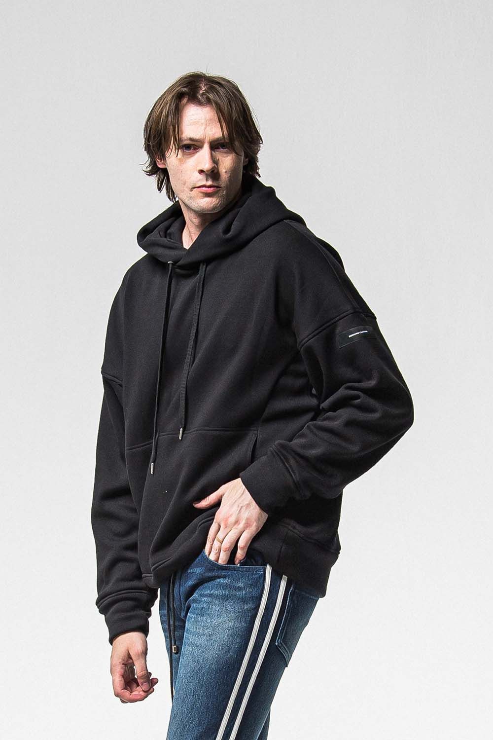 FRIDAY OLD COVER VELOURS FLEECE HOODIE / フライデー オールドカバー ベロア フリース フーディ