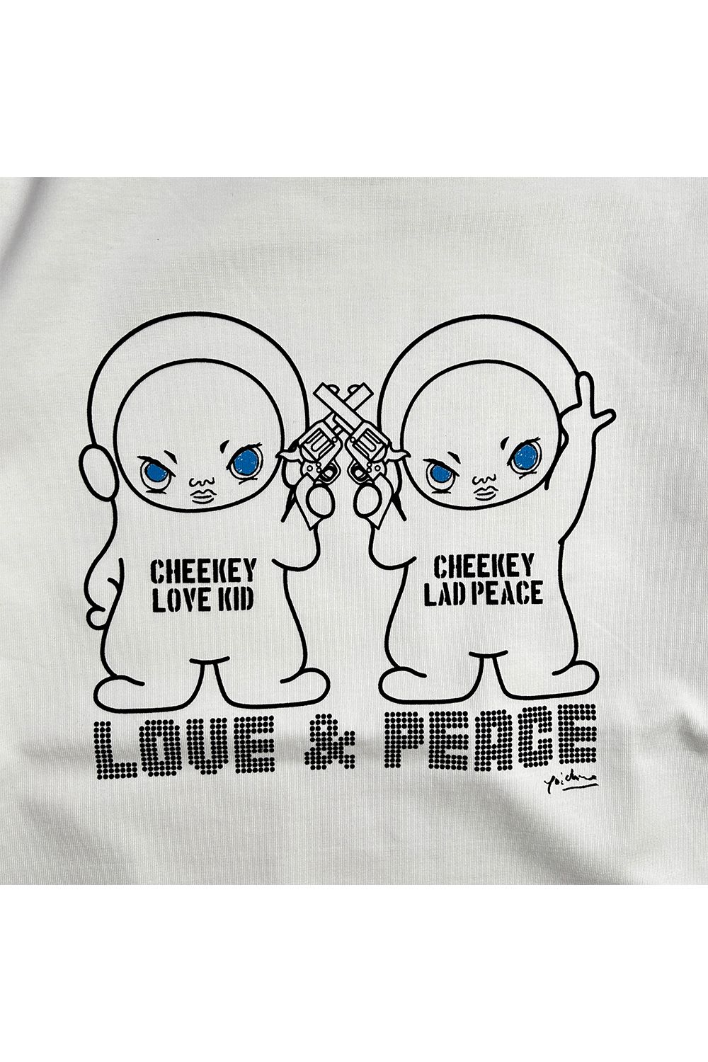 CHEEKEY PRINT L/S T / チーキー プリント ロングスリーブ Tシャツ