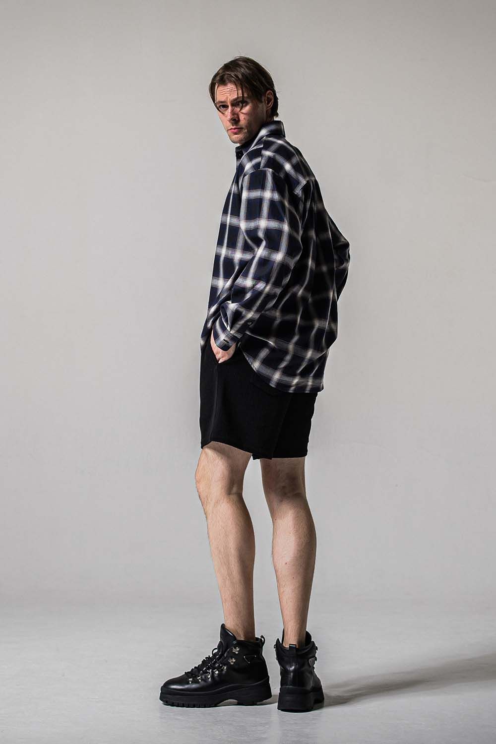 BLISTER KNIT HALF PT / ブリスター ニット ハーフパンツ