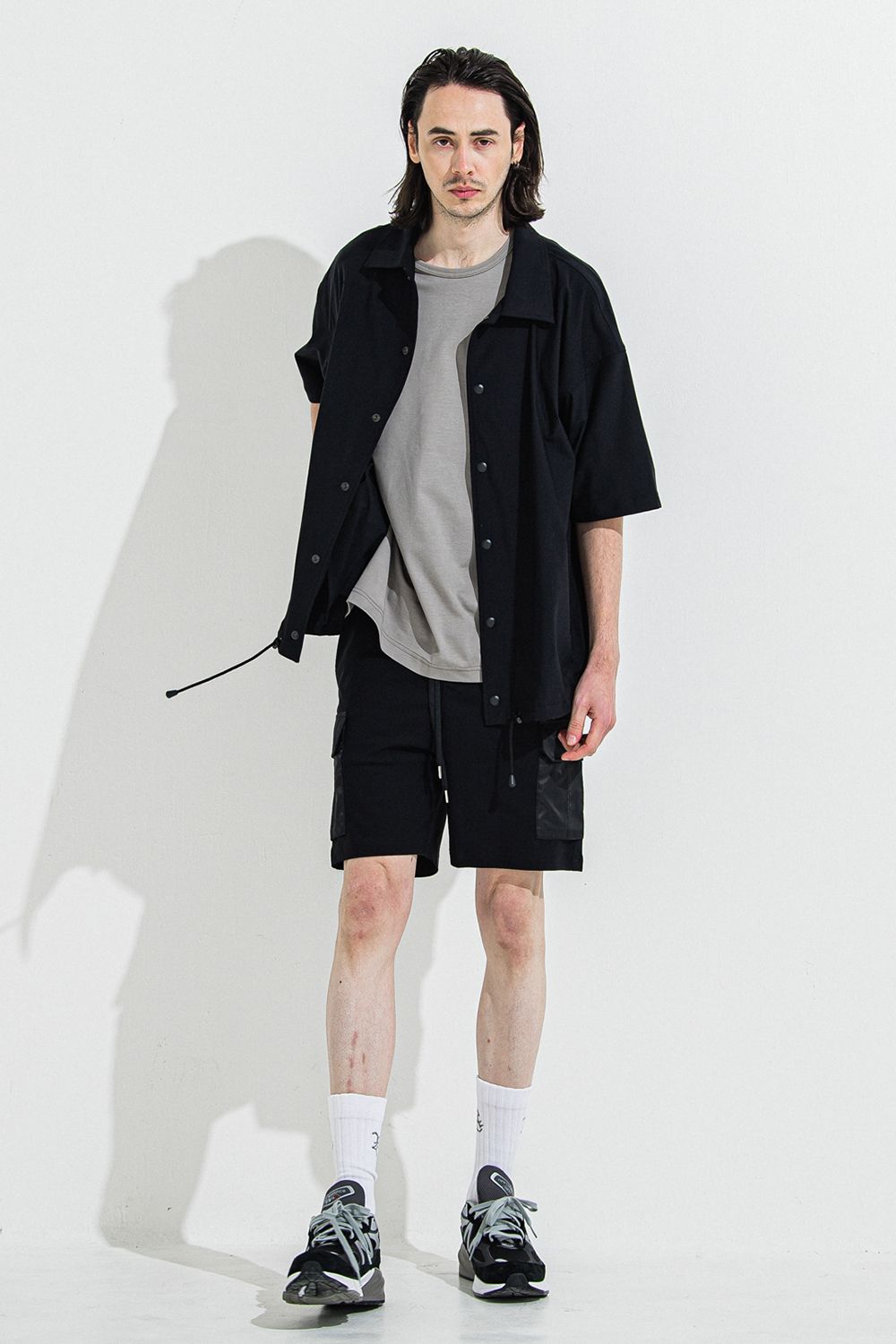 NYLON HALF COACH JACKET / ナイロン ハーフ コーチジャケット