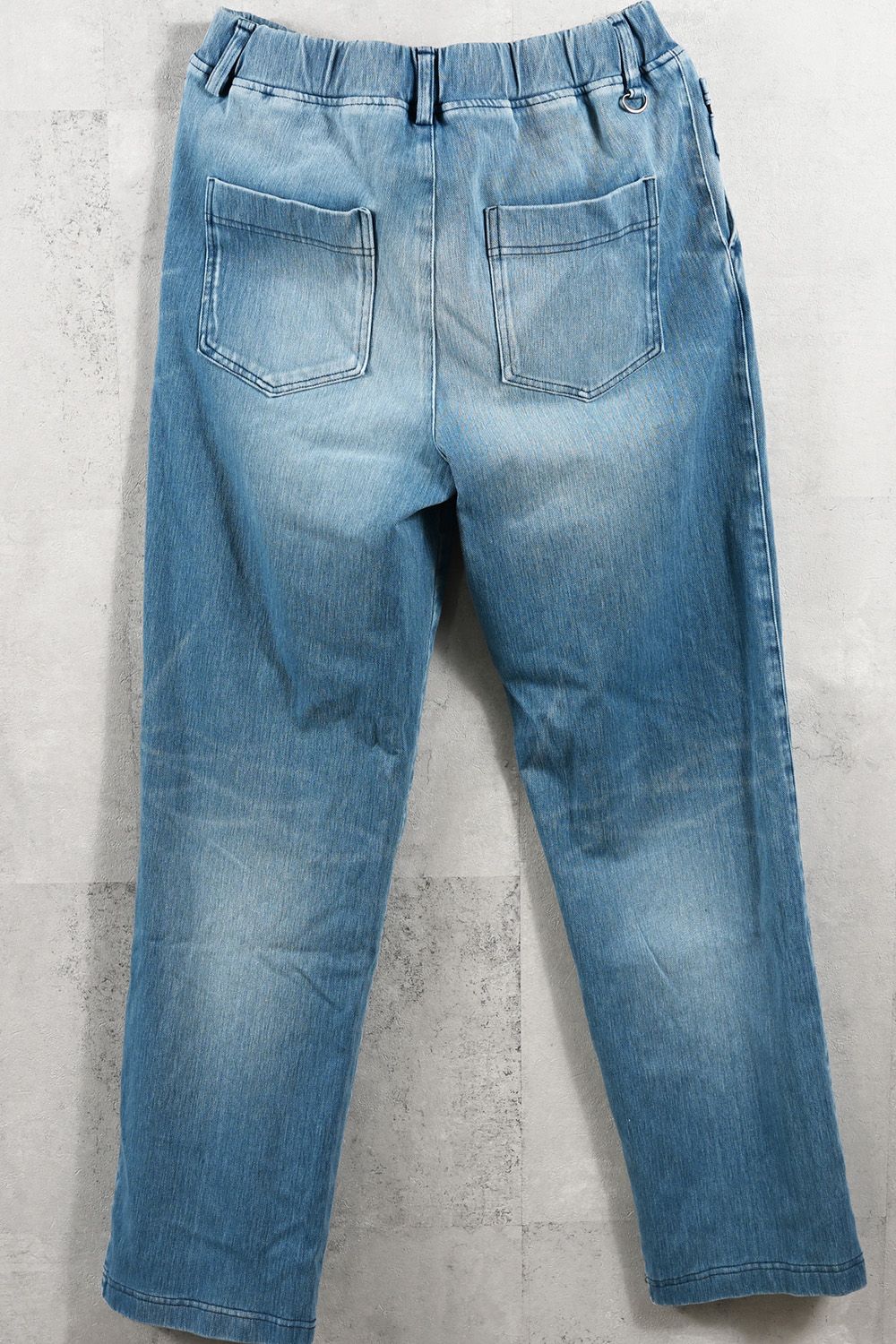 DENIM JERSEY WIDE PANTS / デニム ジャージ ワイドパンツ
